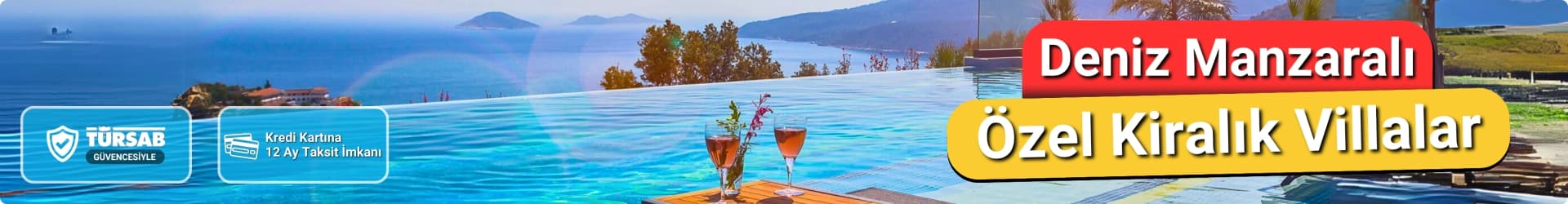 Size Özel  Deniz Mazaralı Kiralık Villalar