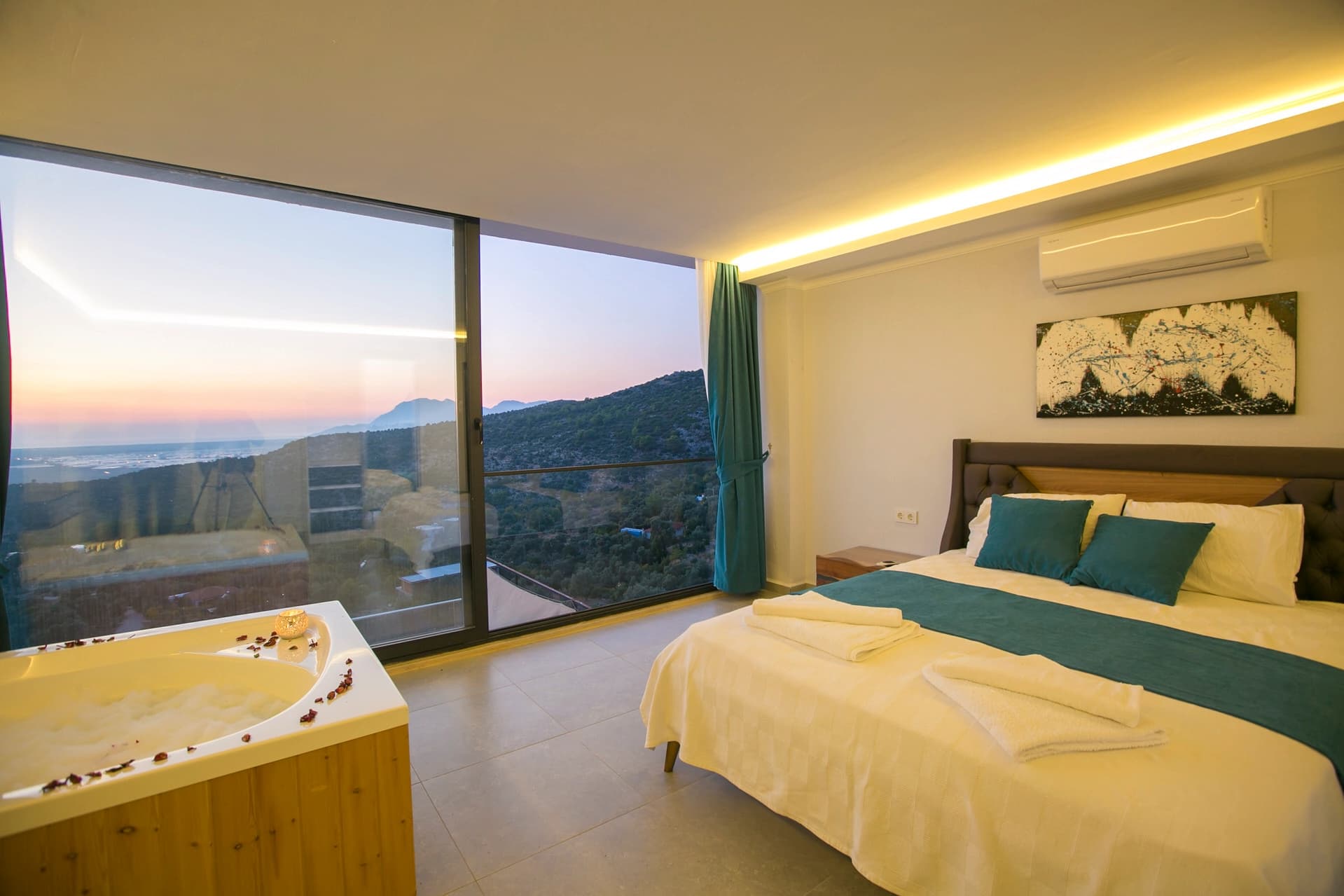 Villa Suare Korunaklı Havuz 78