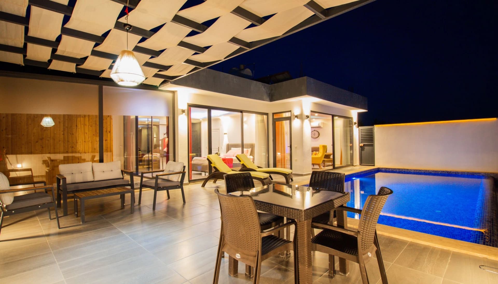 Villa Uğur Üzümlü Korunaklı Havuz 48