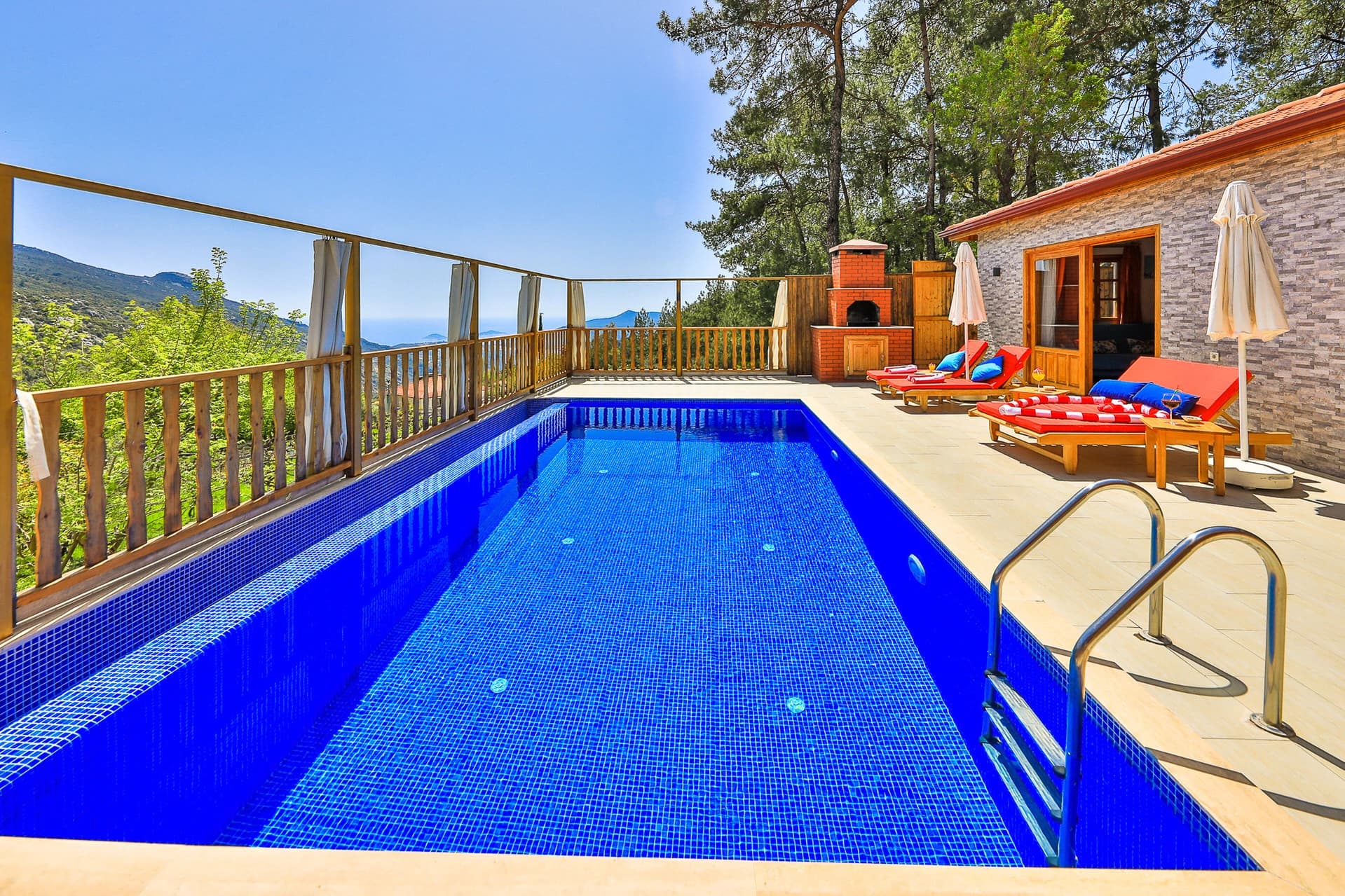 Villa Polat Korunaklı Havuz 56