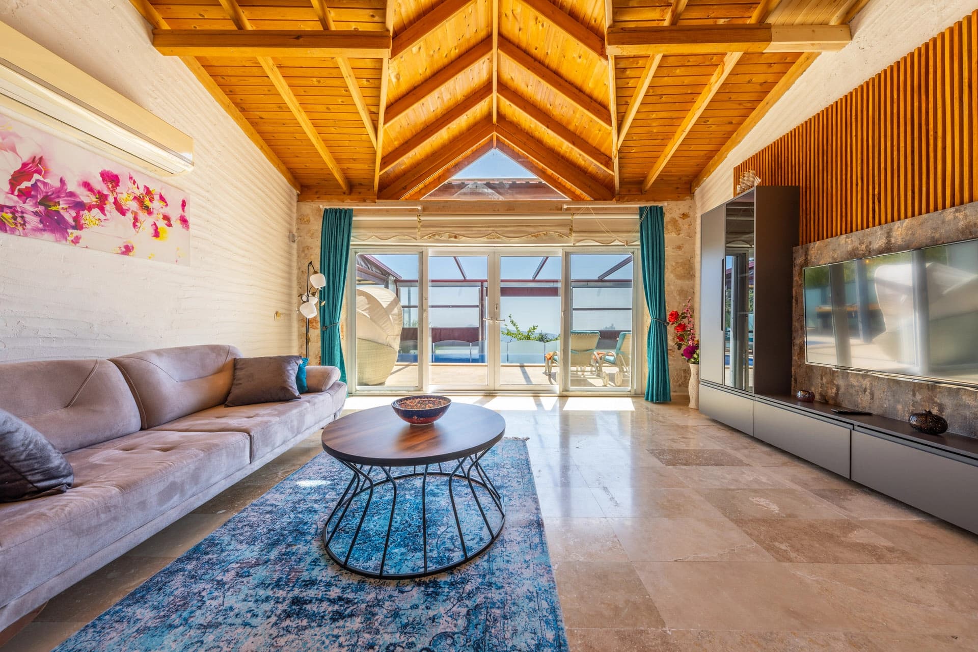 Villa Sude Korunaklı Havuz 65