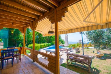 Villa Zeytin Evi Korunaklı Havuz 61