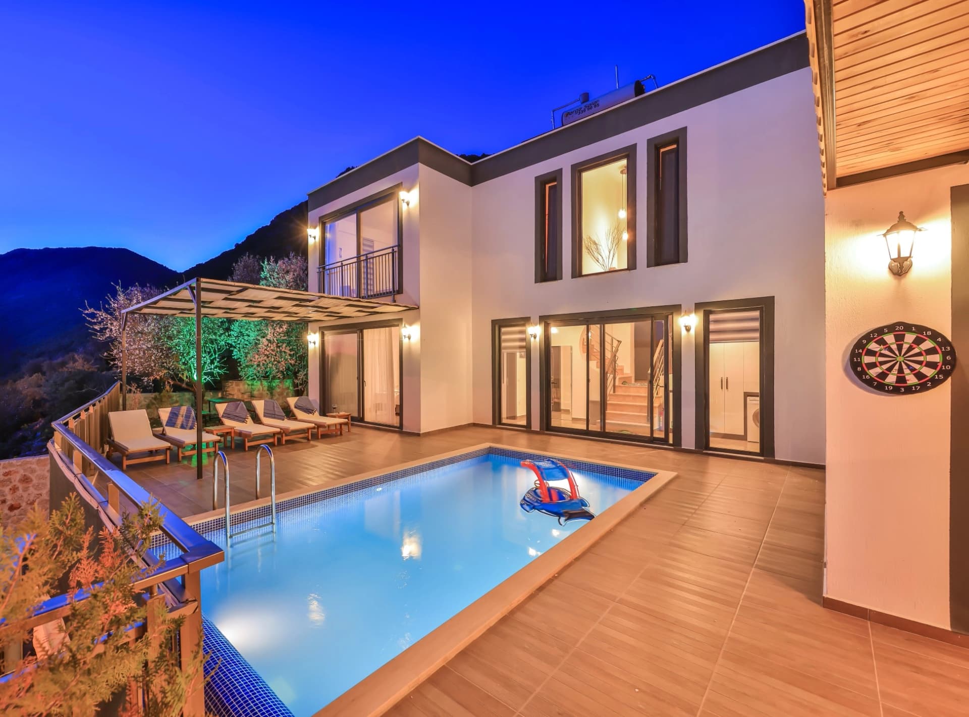 Villa Alpanos Korunaklı Havuz 30