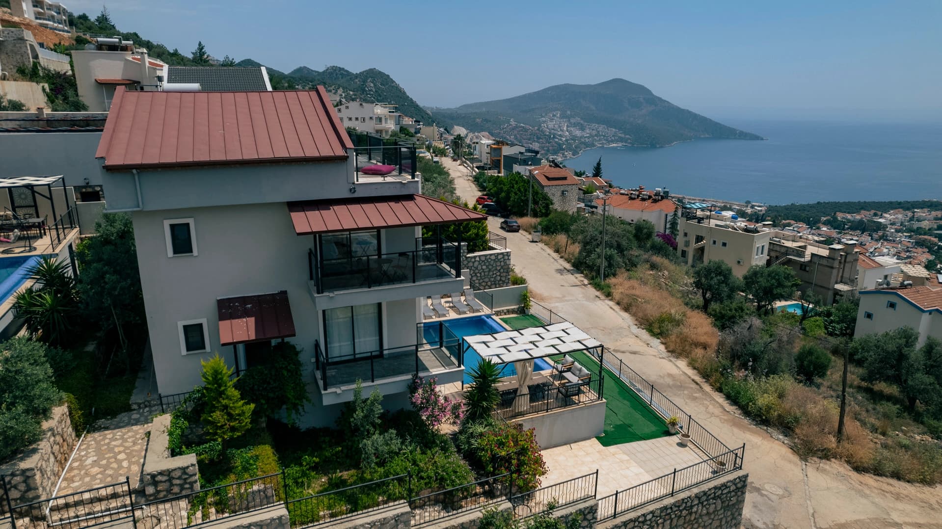 Villa Baynur A View Kalkan 43