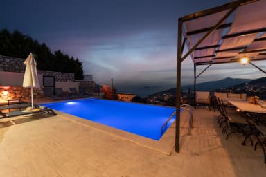 Villa Baynur A View Kalkan 23