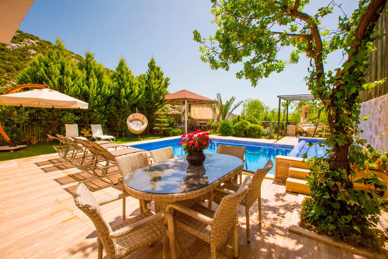 Villa Dere Korunaklı Havuz 21