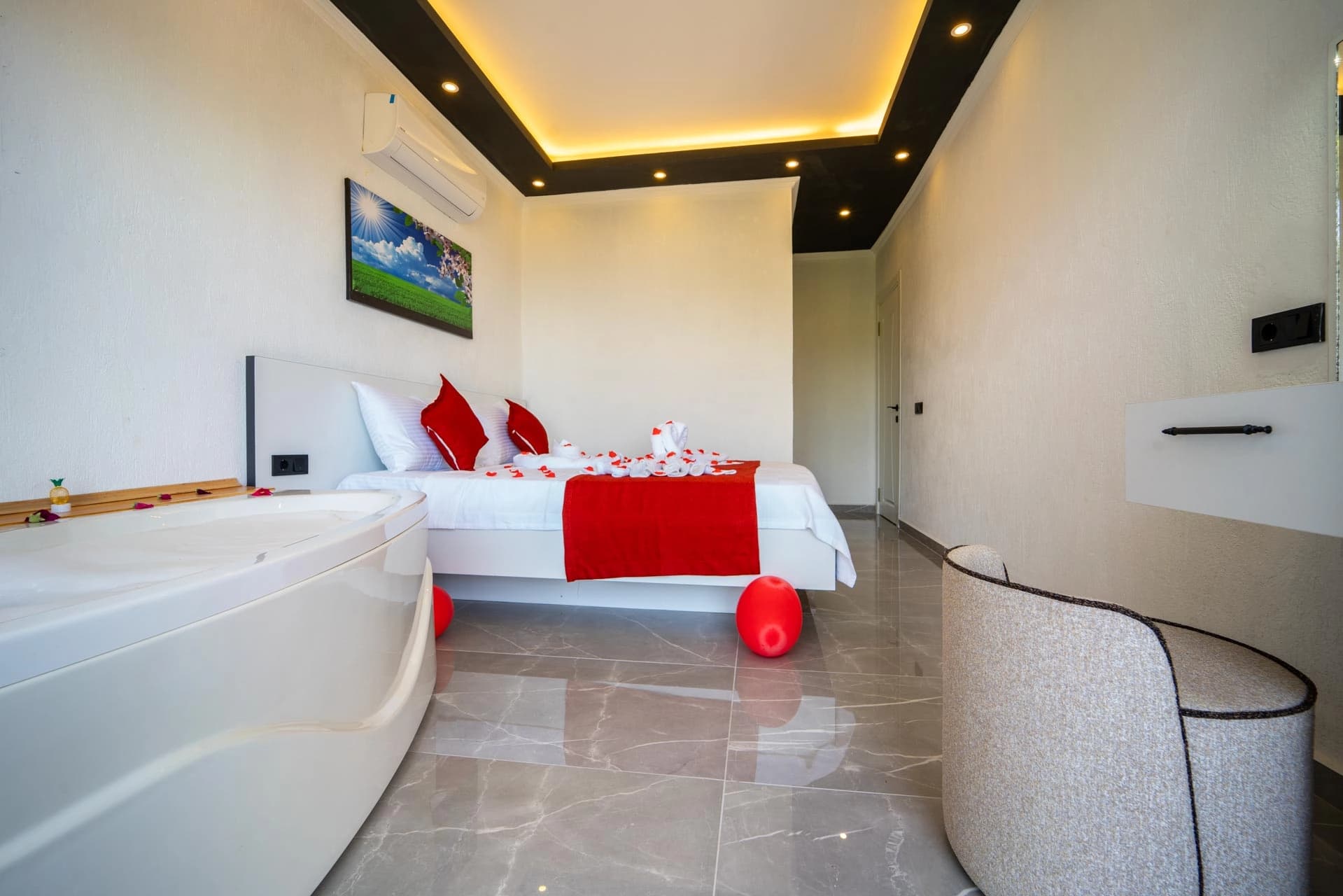 Villa Astanos 1 Korunaklı Havuz 90