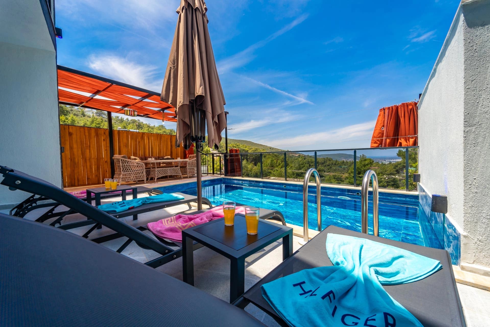 Villa Astanos 1 Korunaklı Havuz 74