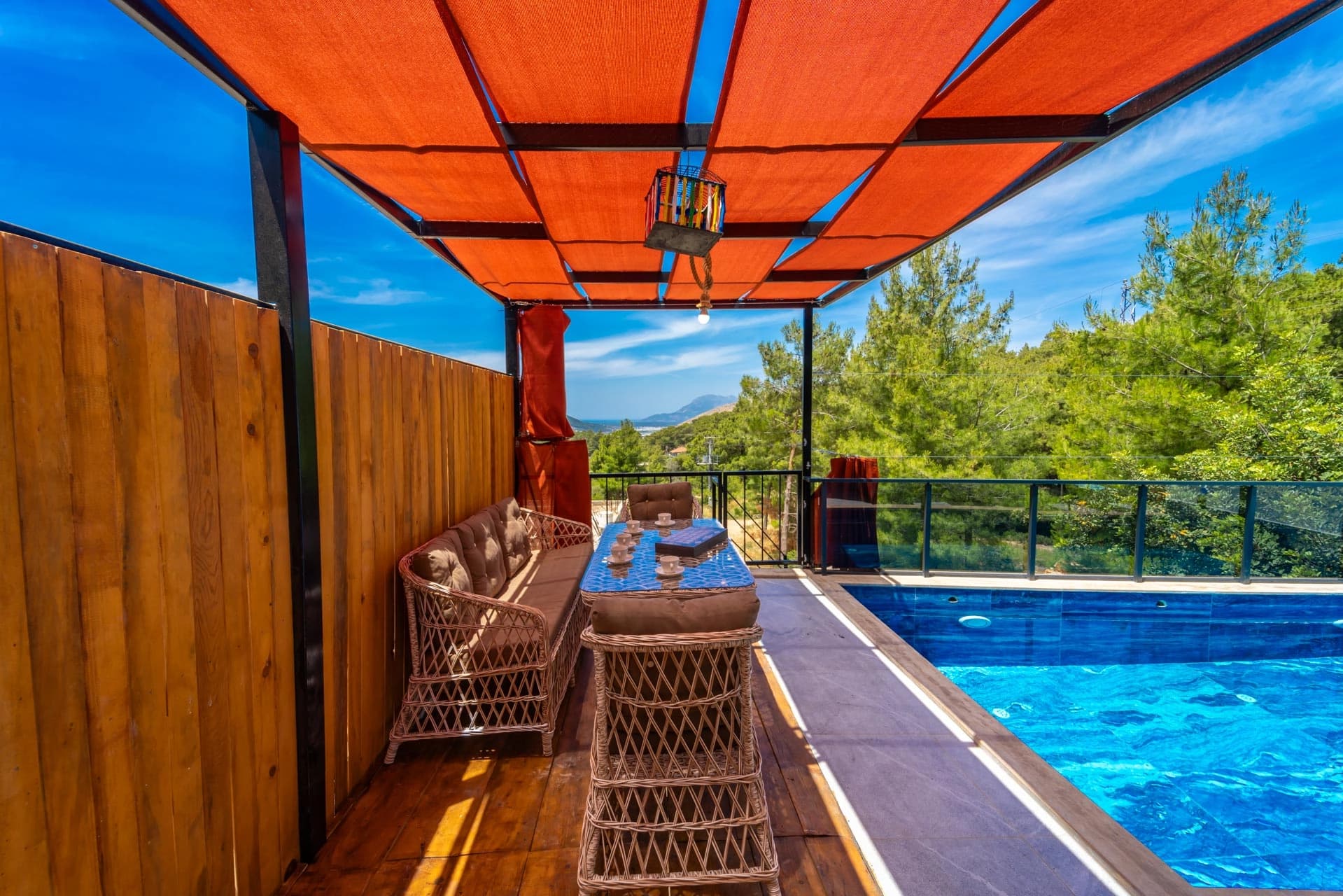 Villa Astanos 1 Korunaklı Havuz 60