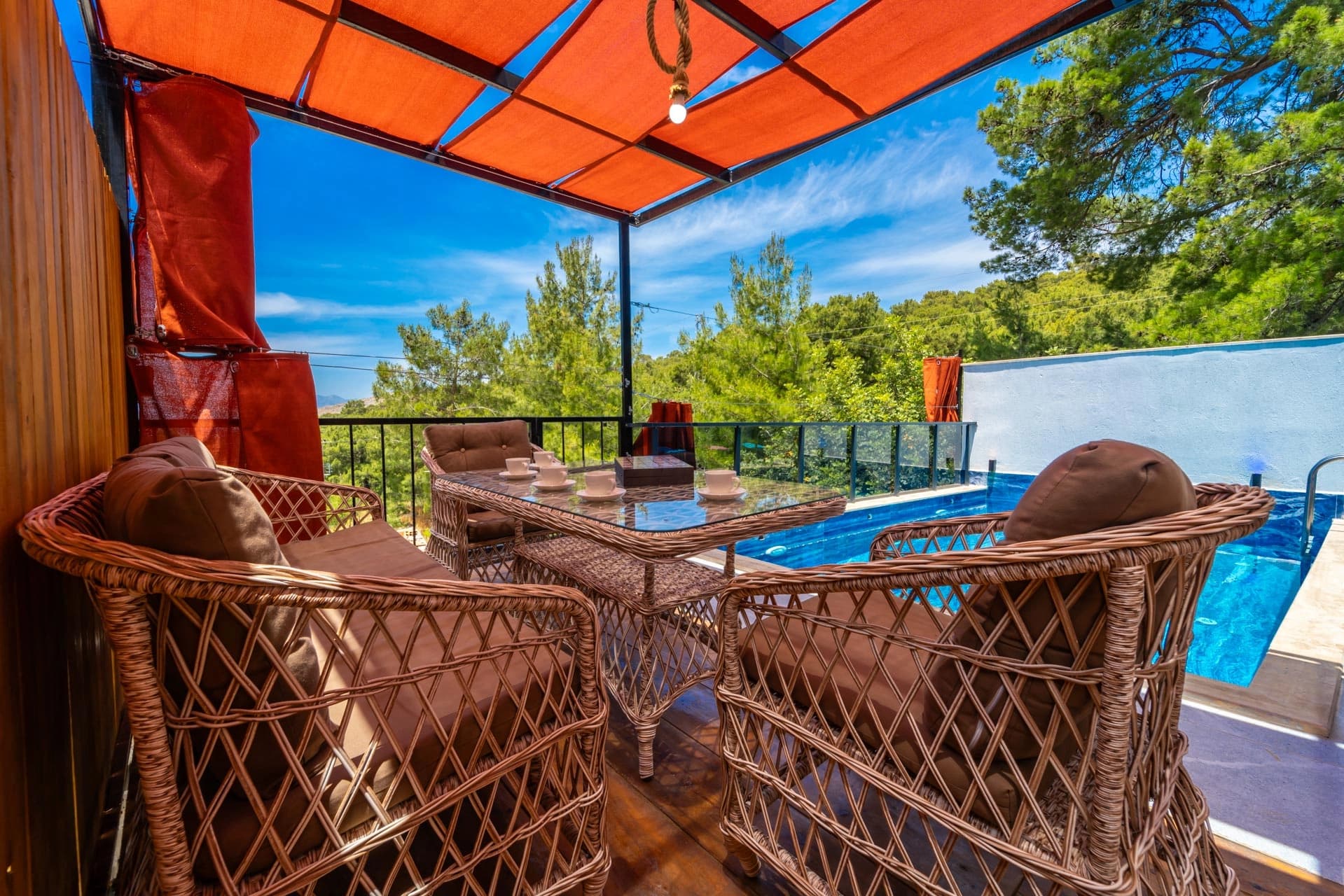 Villa Astanos 1 Korunaklı Havuz 12