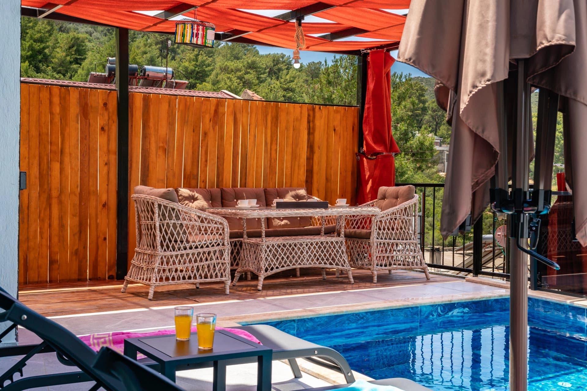 Villa Astanos 1 Korunaklı Havuz 40