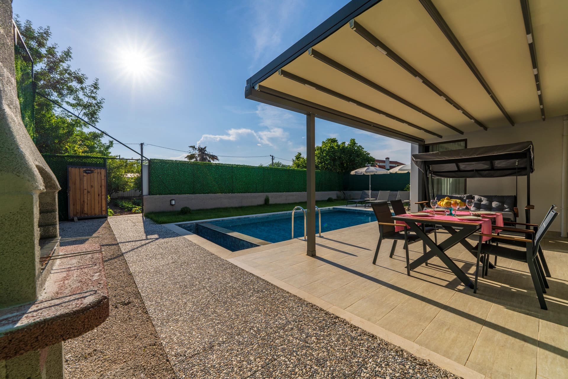 Villa Belcehan Limon Korunaklı Havuz 93
