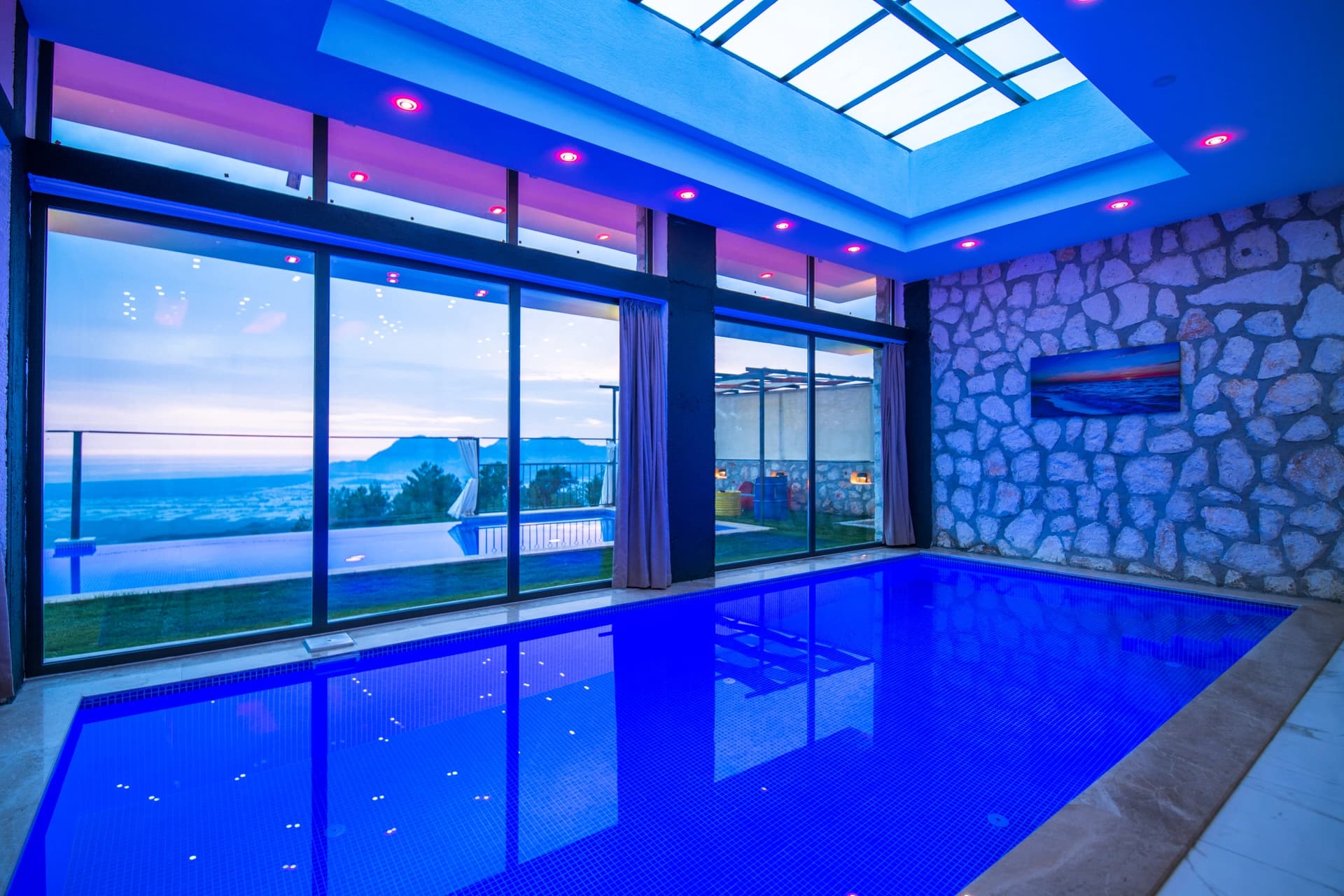 Villa Ay Işığı Korunaklı Havuz 53