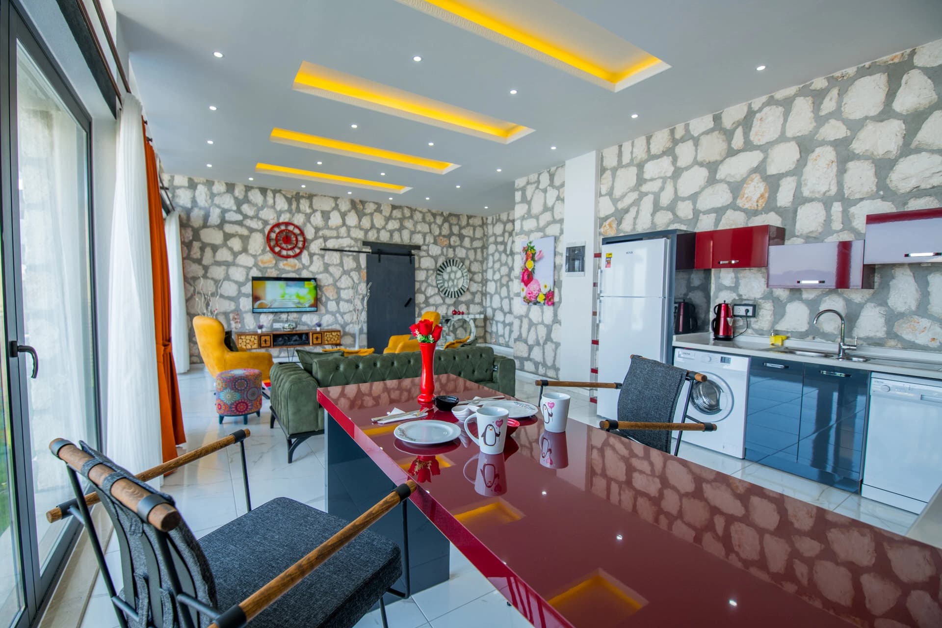 Villa Ay Işığı Korunaklı Havuz 73