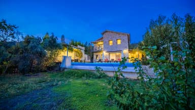 Villa Taş Ev Korunaklı Havuz 37