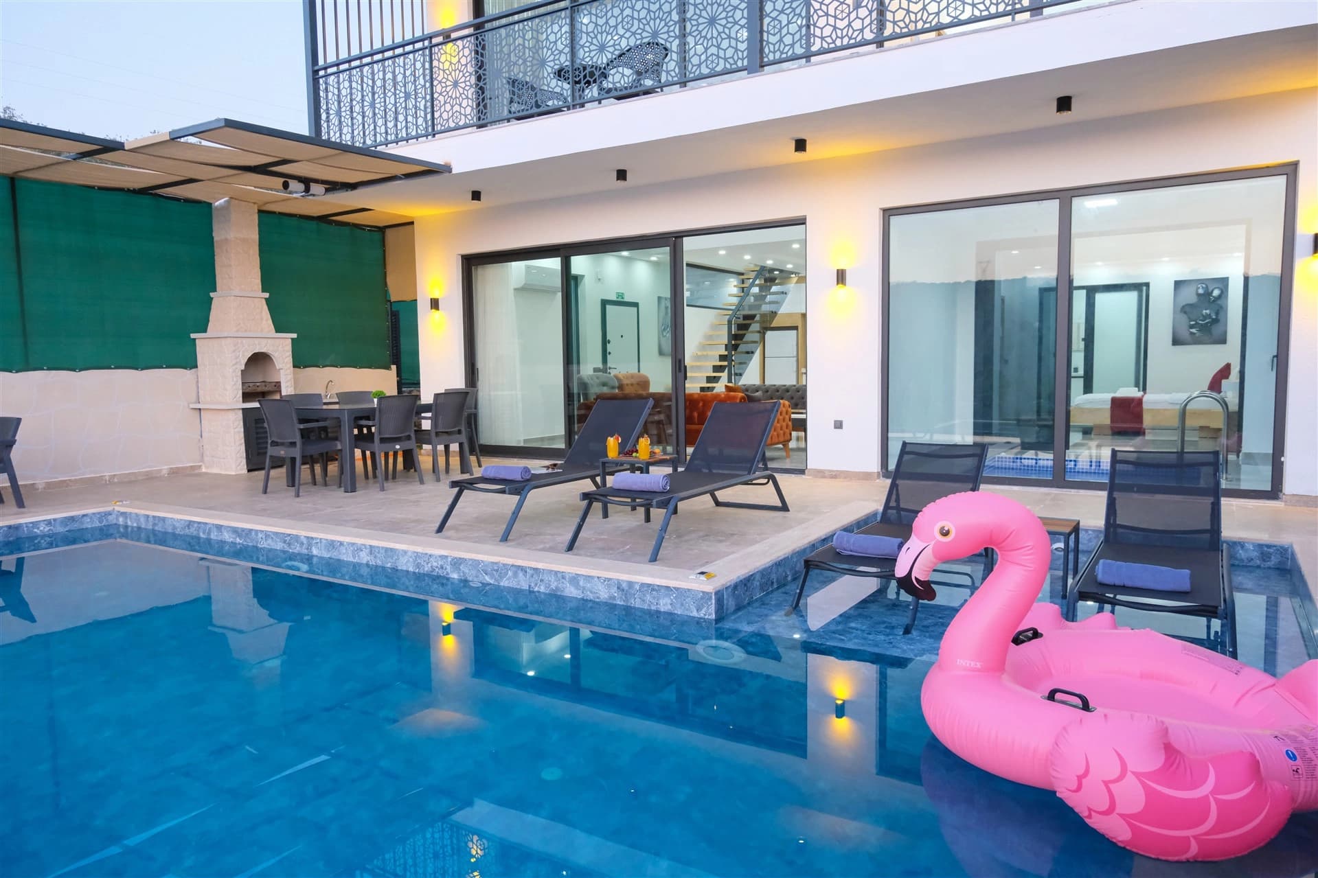 Villa Loft Üzümlü Korunaklı Havuz 34