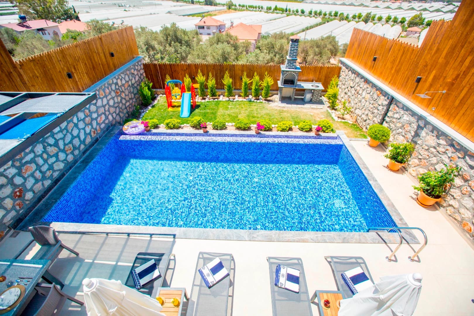 Villa Mirena Korunaklı Havuz 29