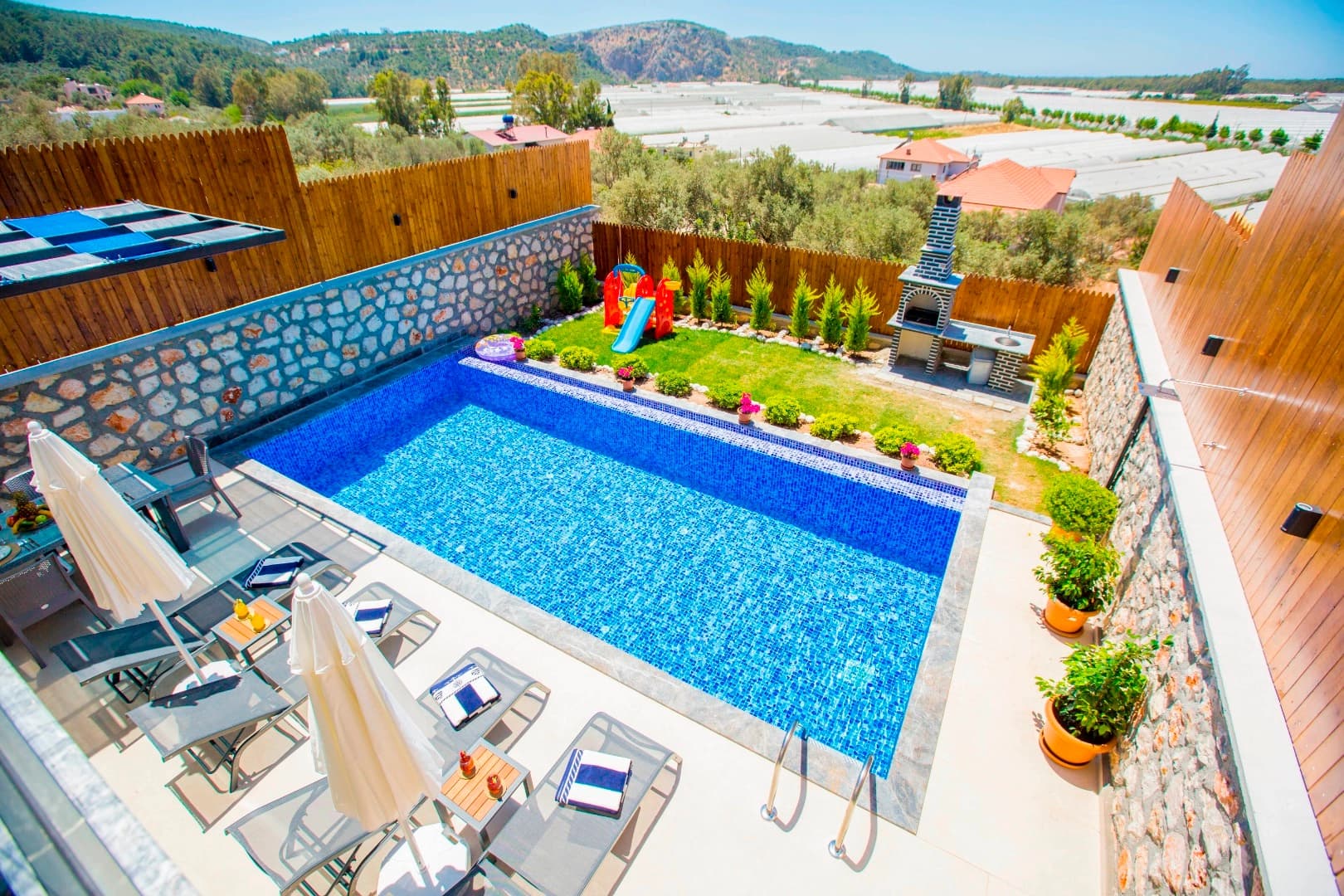 Villa Mirena Korunaklı Havuz 43