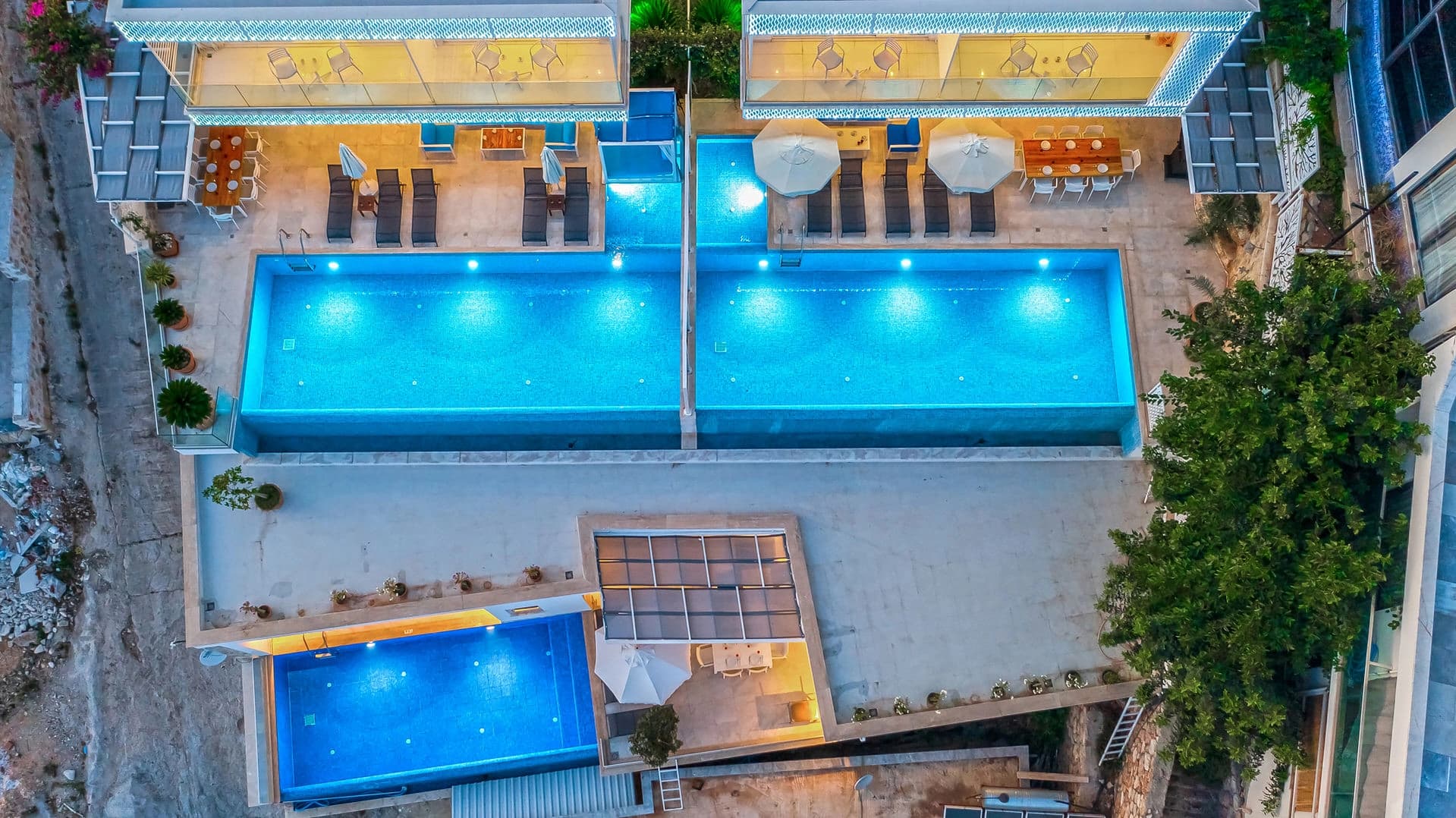 Villa Merit Crystal Korunaklı Havuz 20