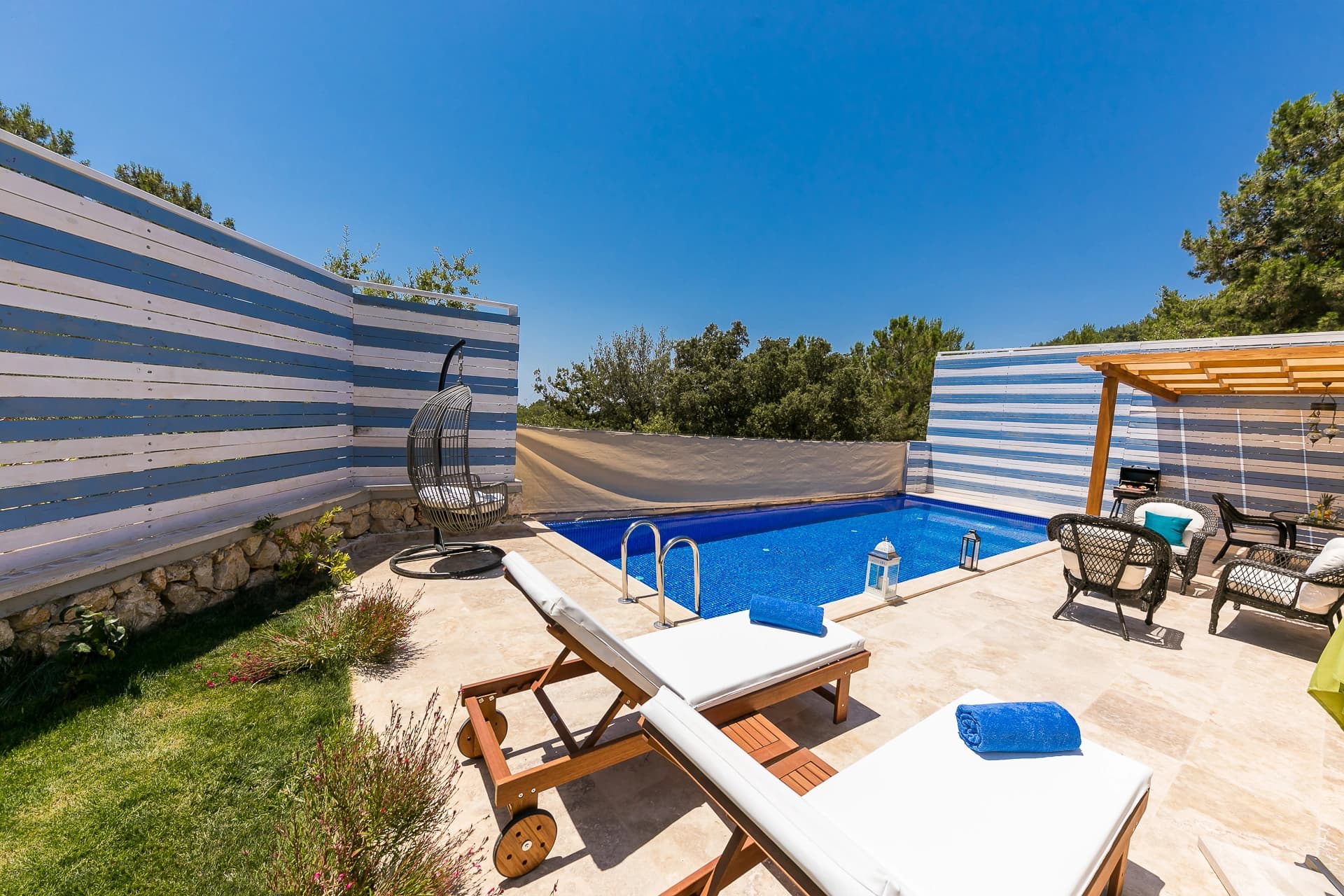 Villa Sunset 3 Korunaklı Havuz 25