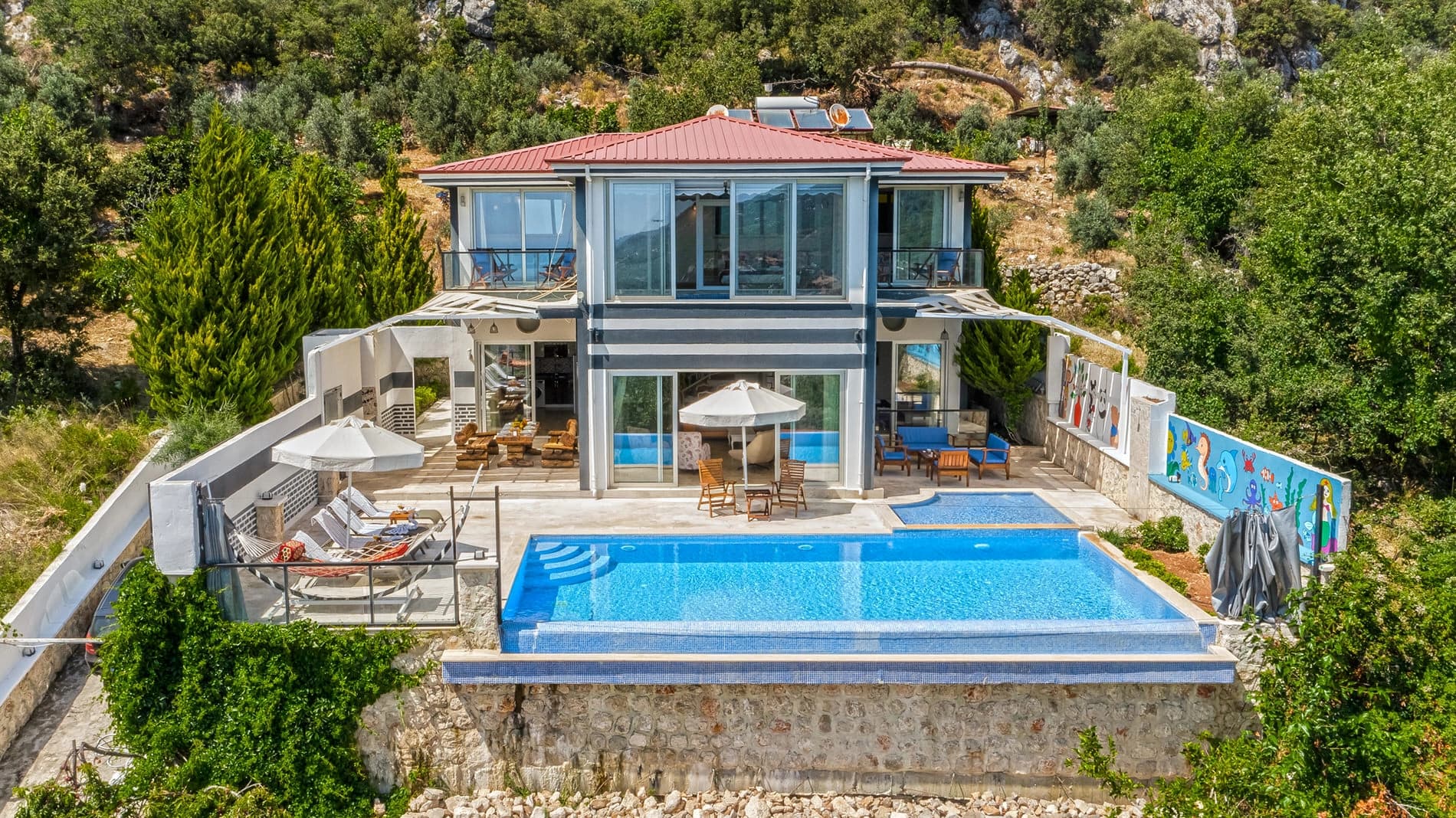 Villa Zilan Isıtmalı Havuz 84