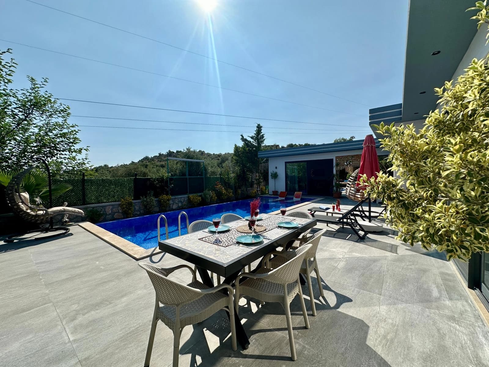 Villa Renk Korunaklı Havuz 41