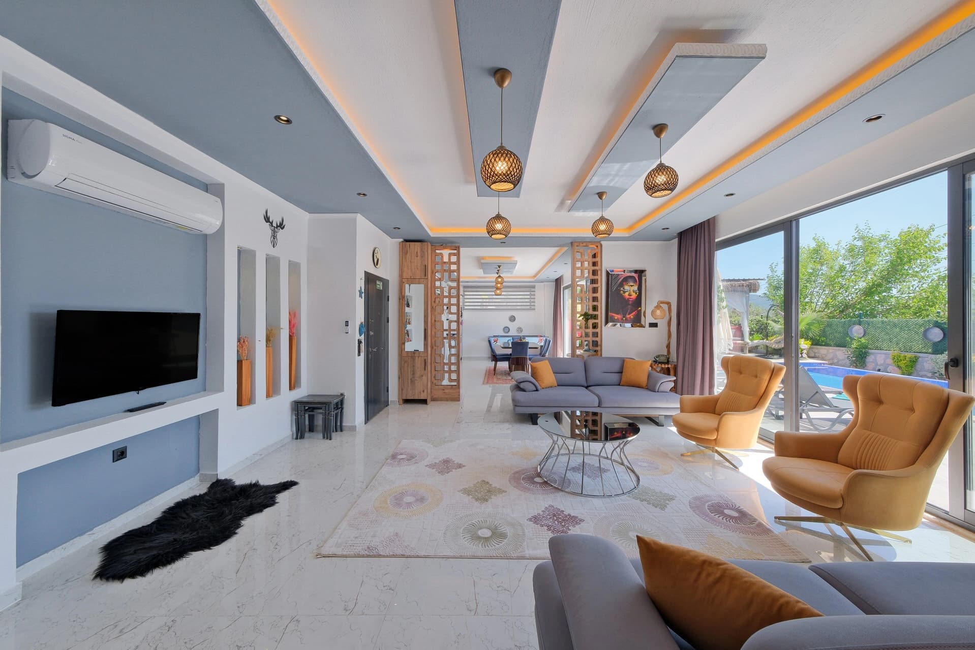 Villa Renk Korunaklı Havuz 49