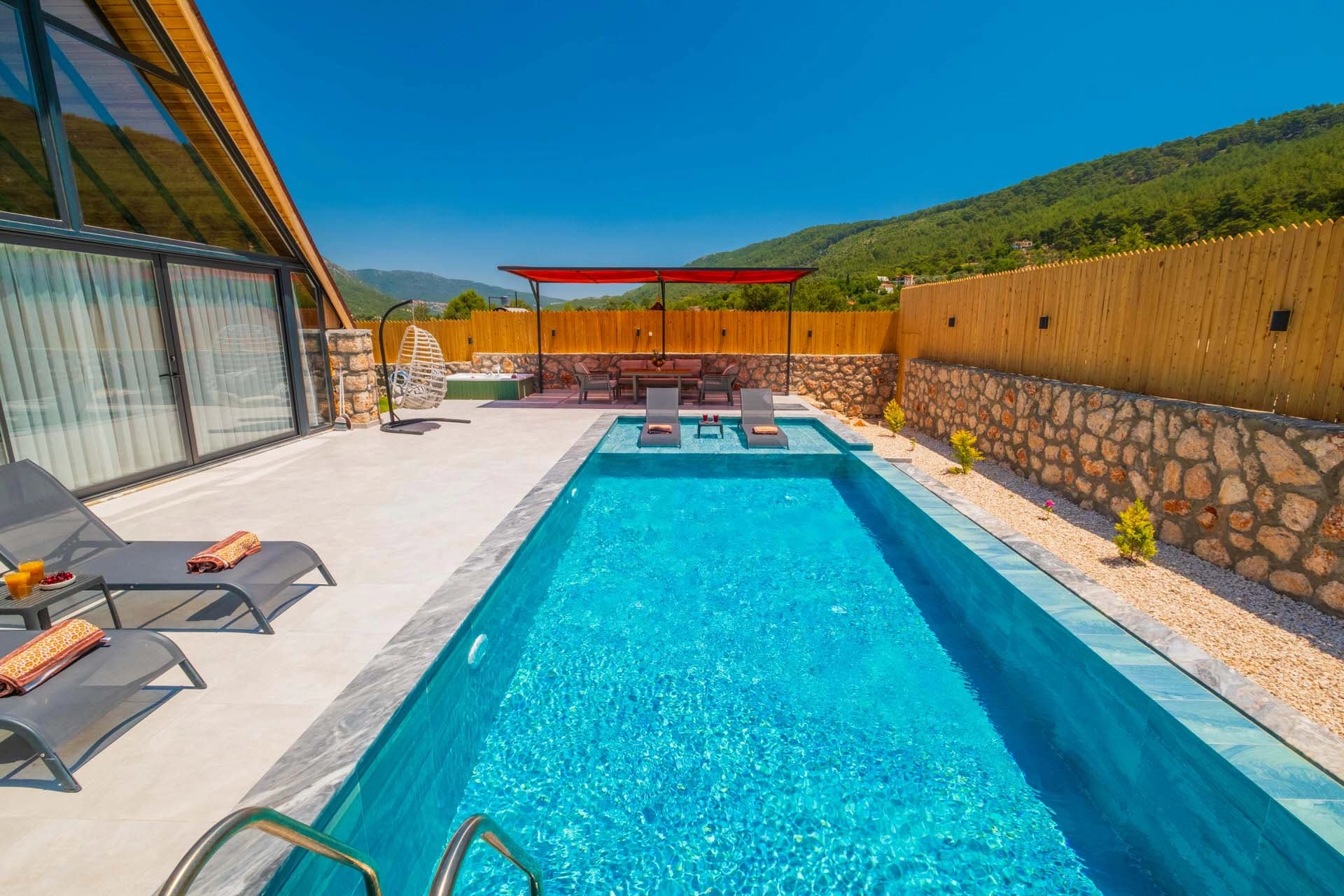 Villa Pine 1 Korunaklı Havuz 71