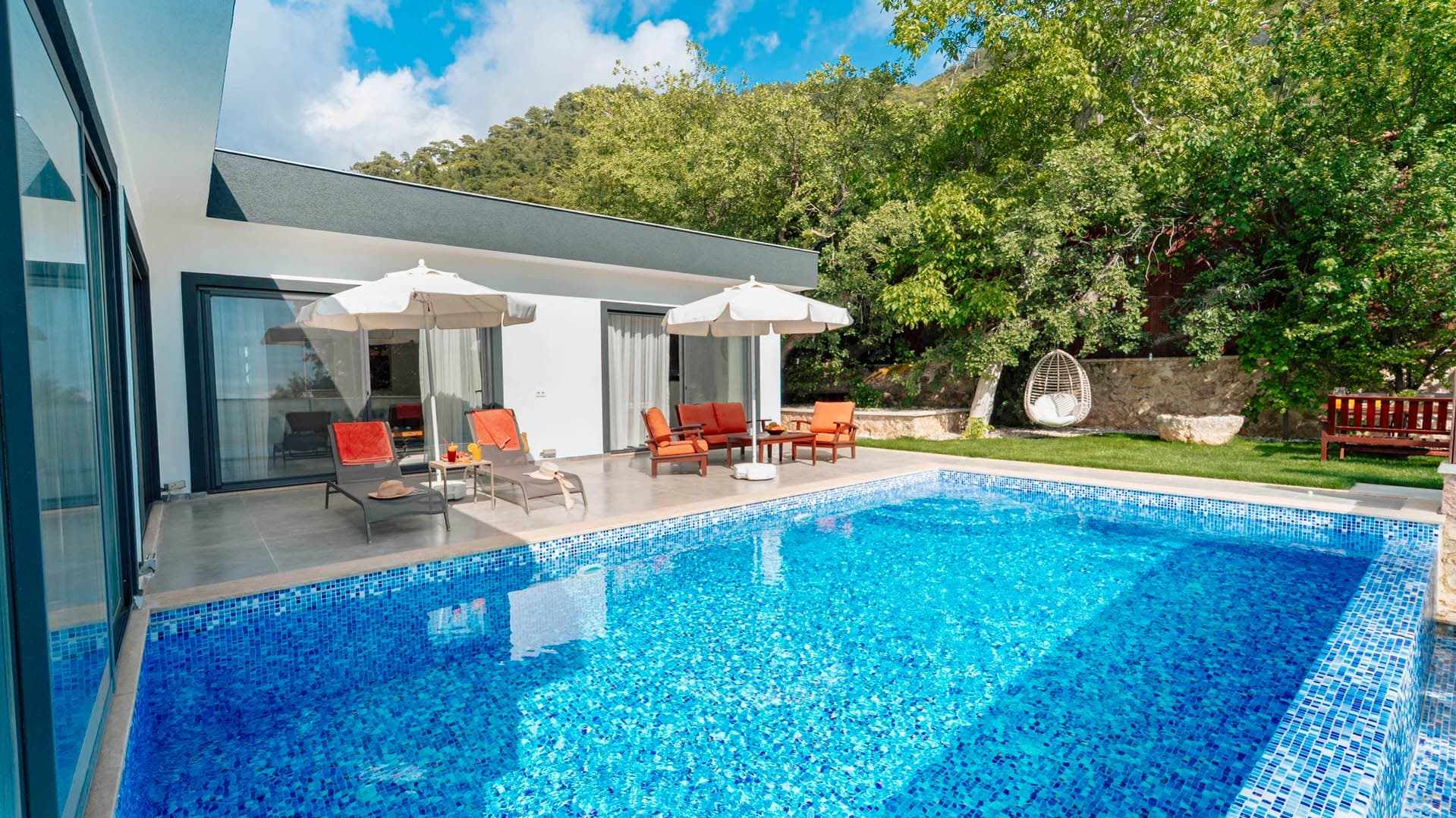 Villa Aqua Korunaklı Havuz 55