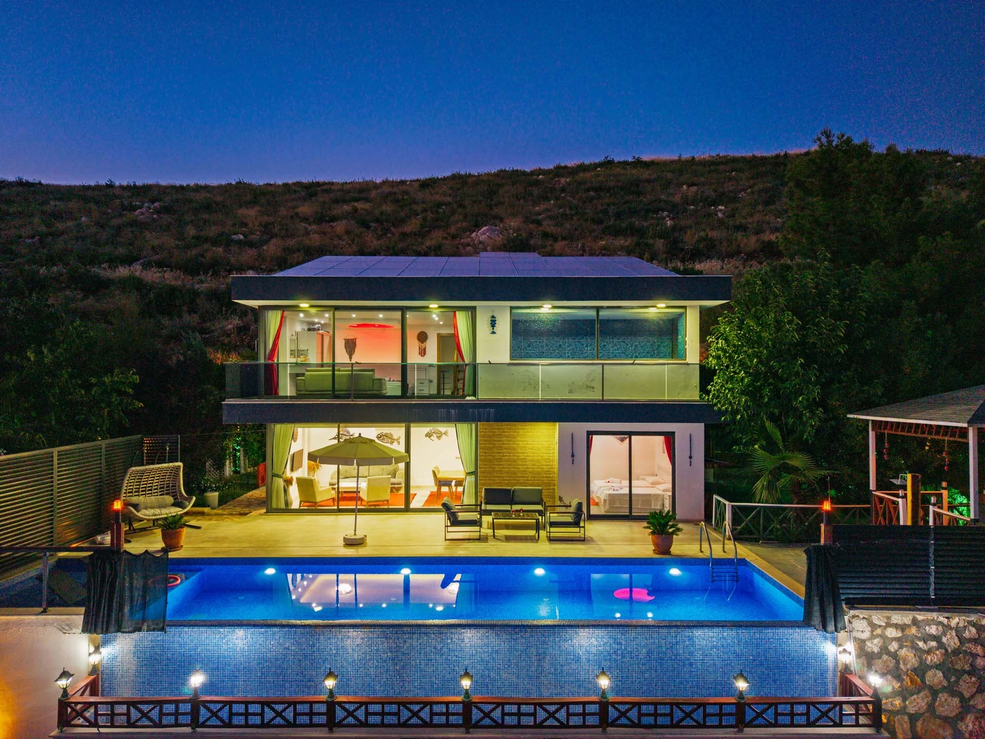 Villa Kolyos Korunaklı Havuz 17