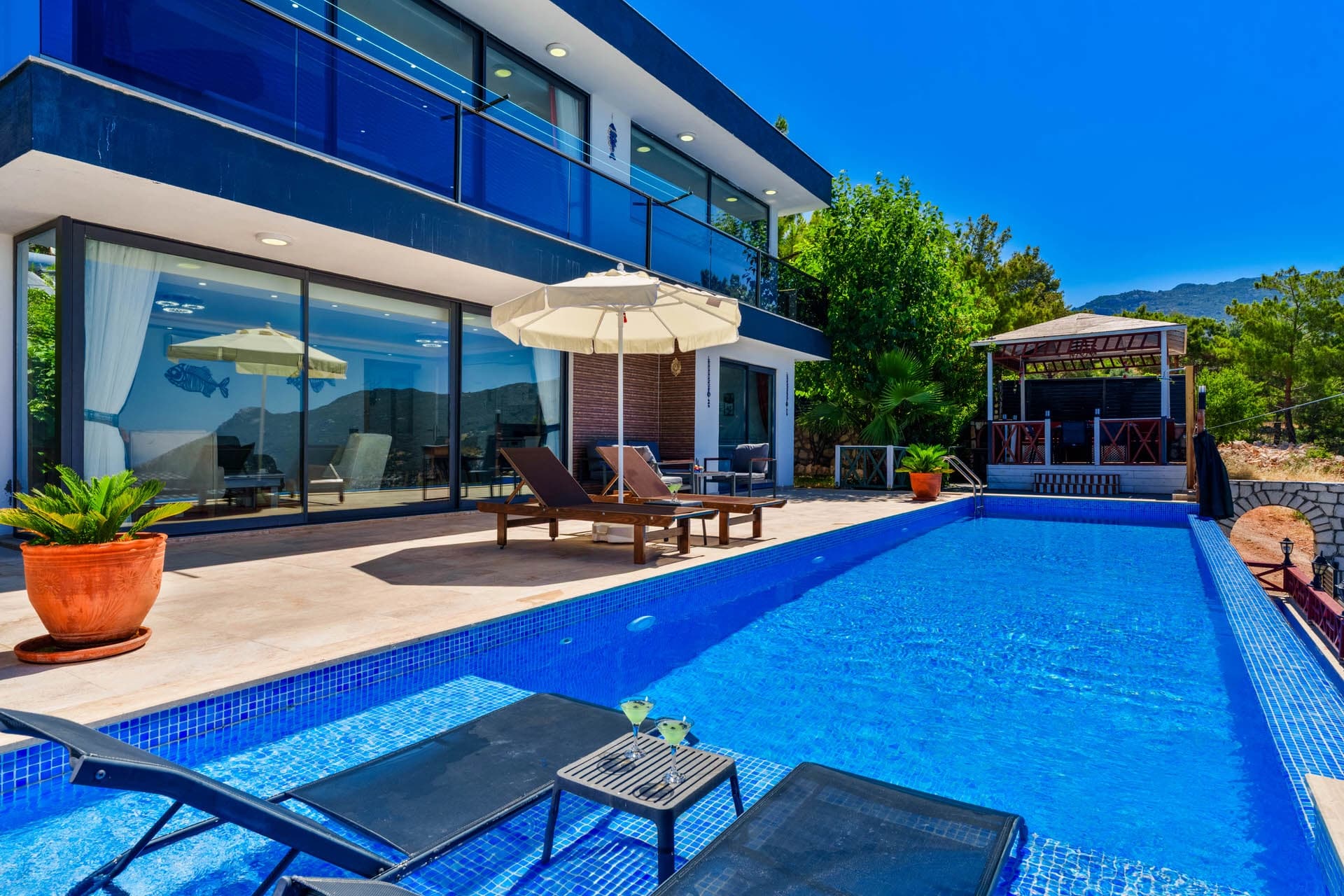 Villa Kolyos Korunaklı Havuz 23