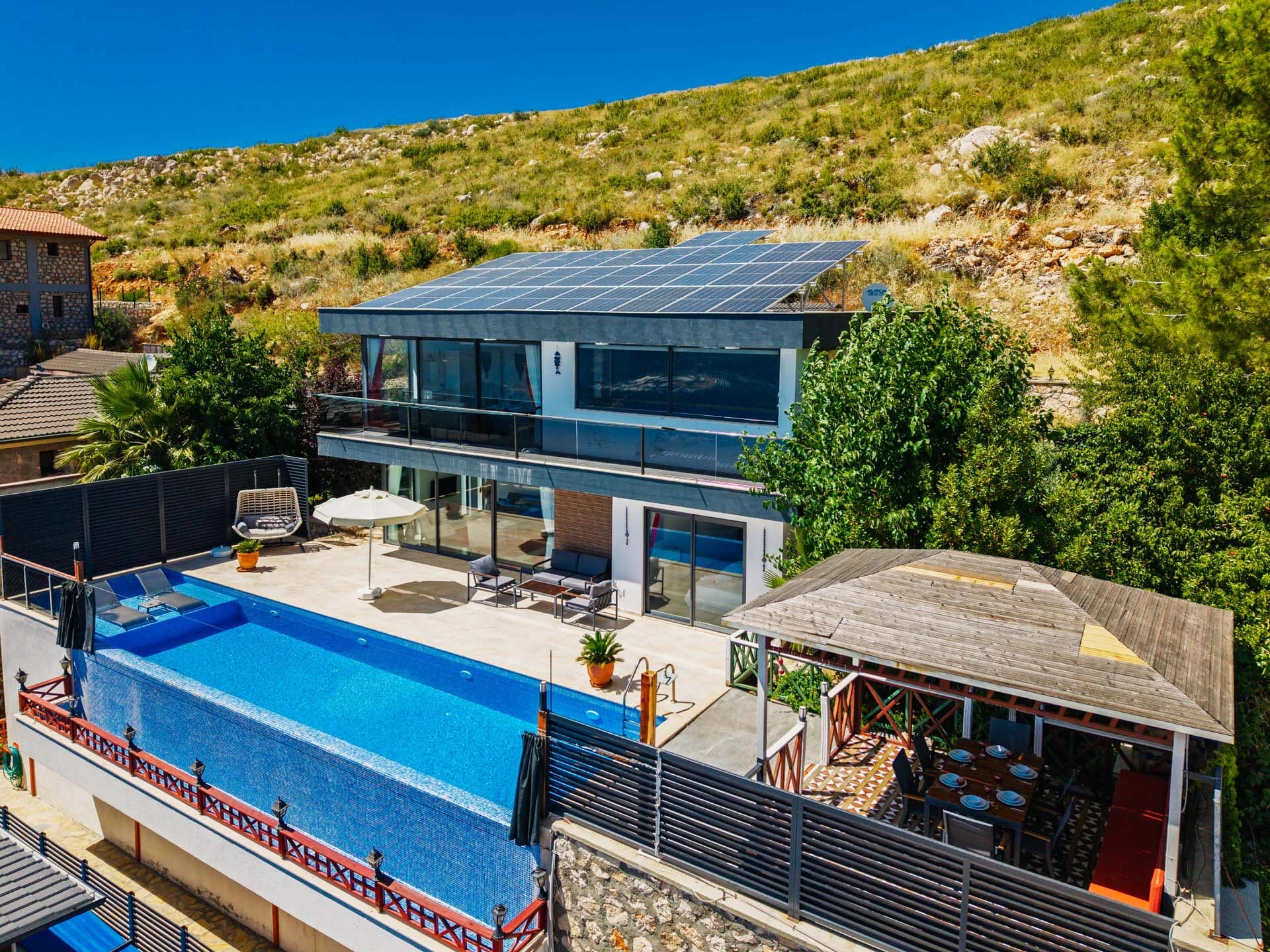 Villa Kolyos Korunaklı Havuz 29