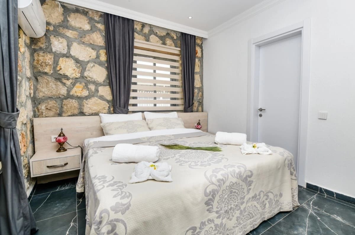 Villa Mavi Boncuk Korunaklı Havuz 84