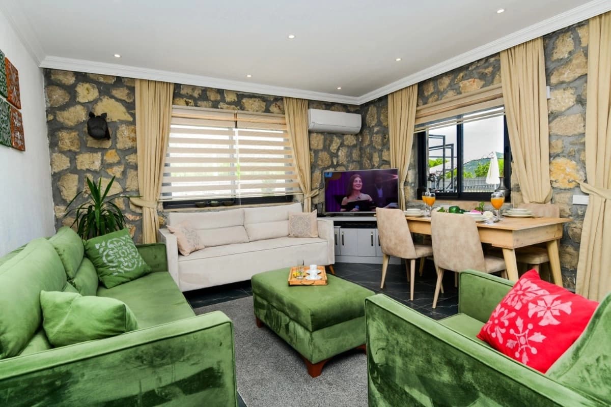 Villa Mavi Boncuk Korunaklı Havuz 28