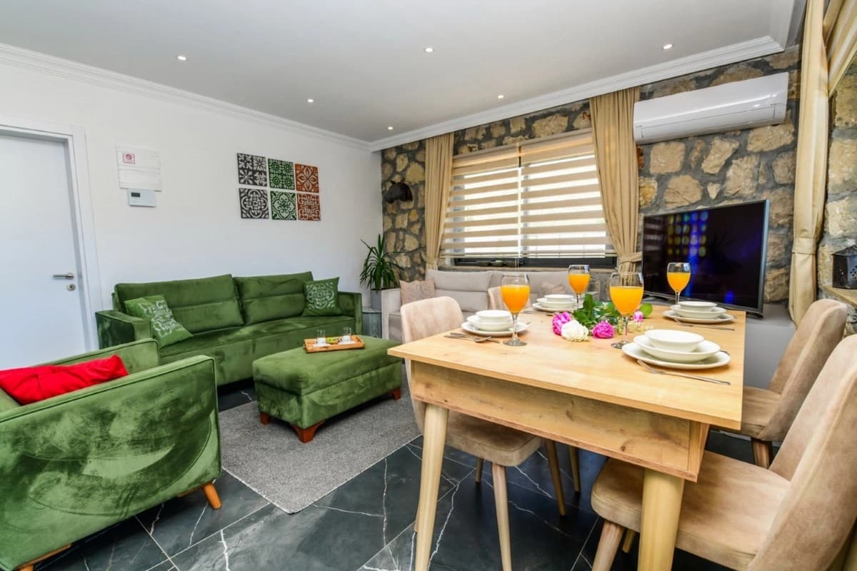 Villa Mavi Boncuk Korunaklı Havuz 42