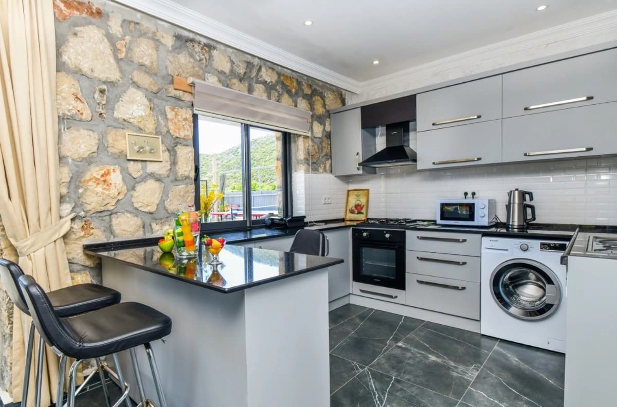 Villa Mavi Boncuk Korunaklı Havuz 56