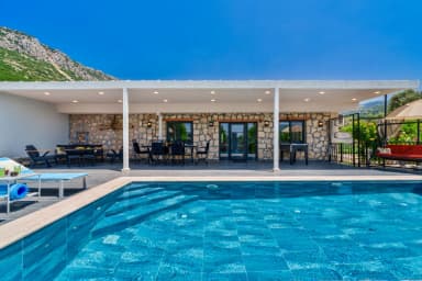 Villa Mavi Boncuk Korunaklı Havuz 76