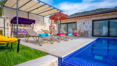 Villa Anka Sarıbelen Korunaklı Havuz 51