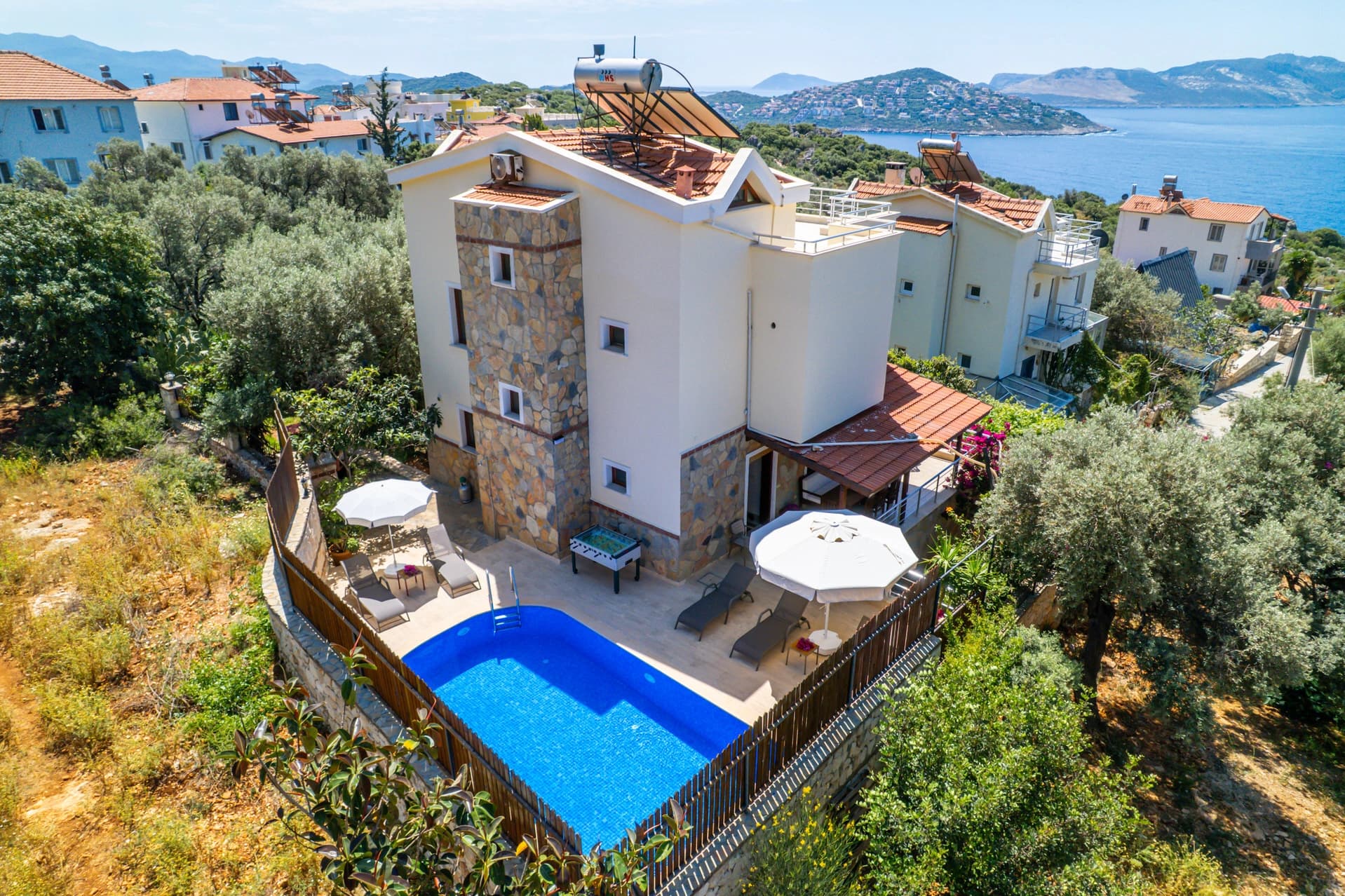 Villa Sarı Kaş Korunaklı Havuz 87