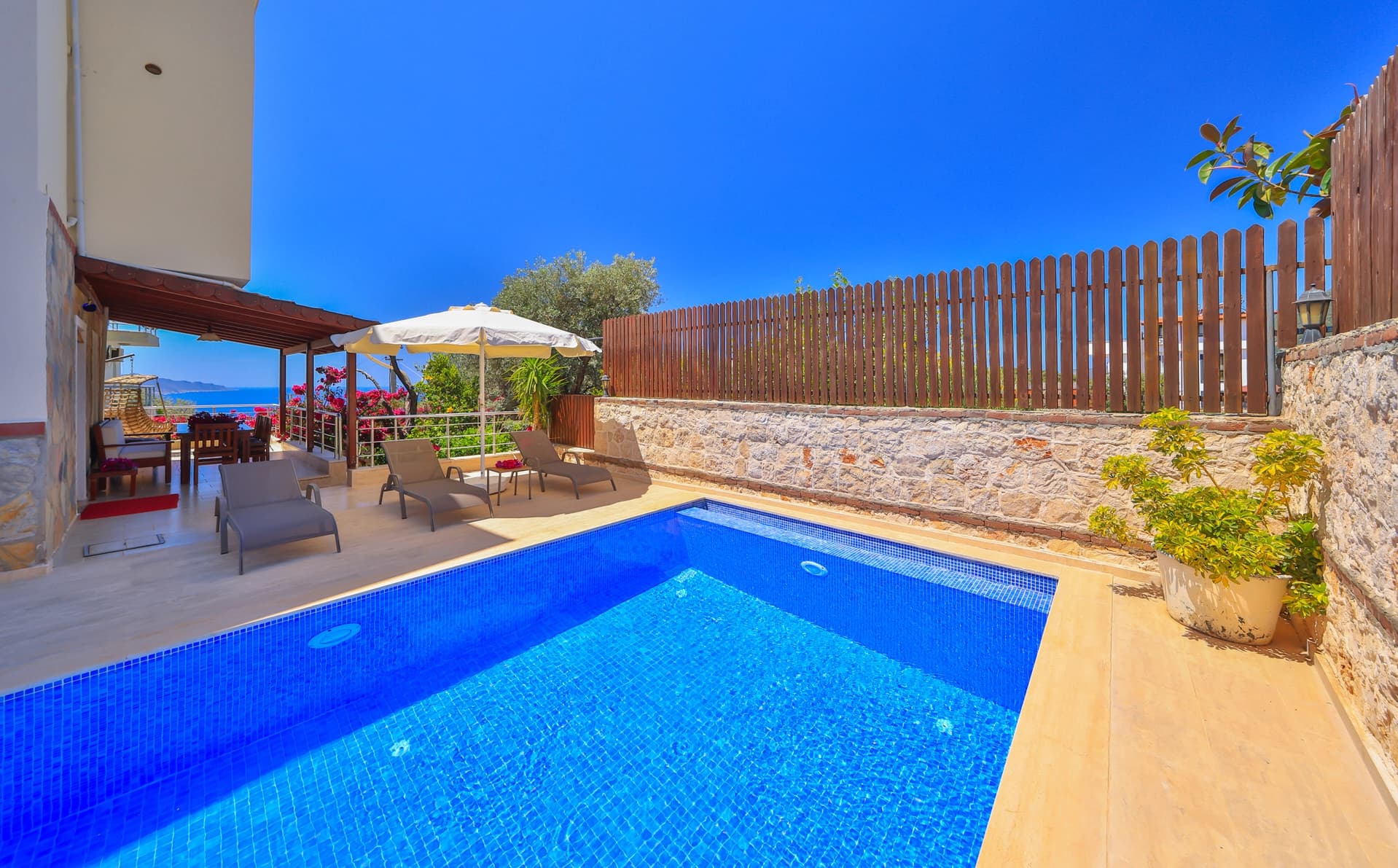 Villa Sarı Kaş Korunaklı Havuz 45