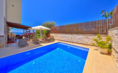 Villa Sarı Kaş Korunaklı Havuz 45
