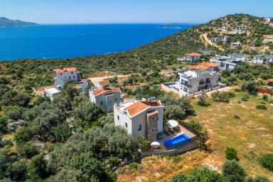 Villa Sarı Kaş Korunaklı Havuz 25