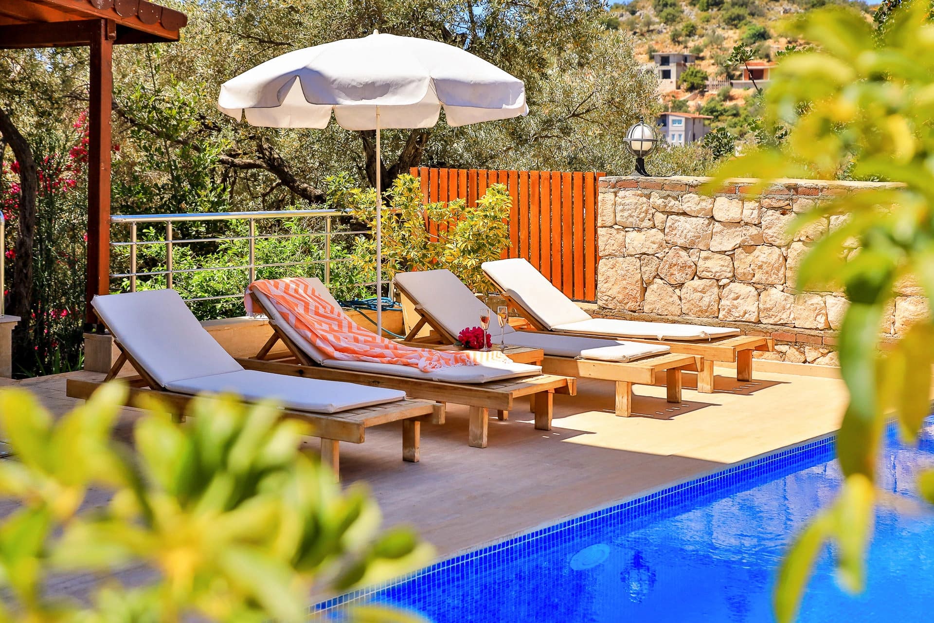 Villa Sarı Kaş Korunaklı Havuz 53
