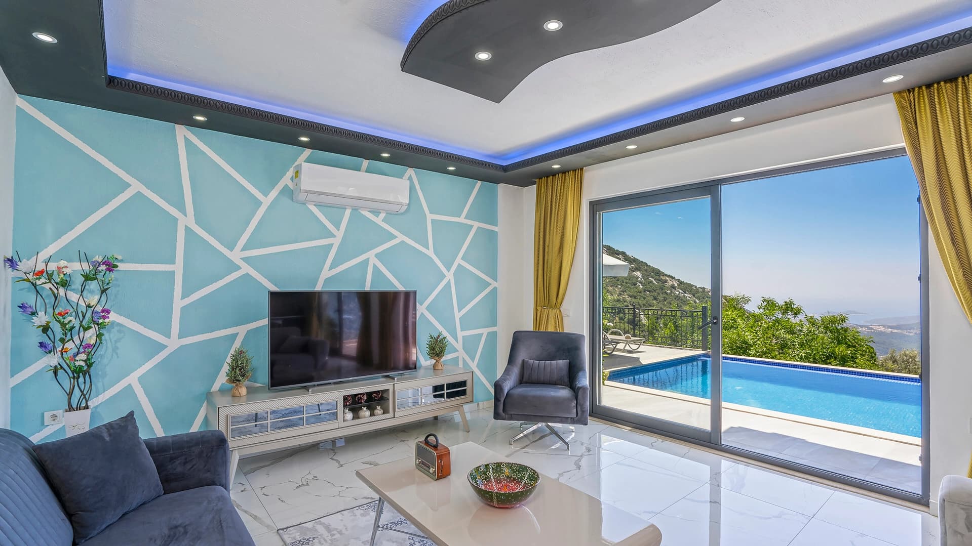 Villa Alara İslamlar Korunaklı Havuz 53
