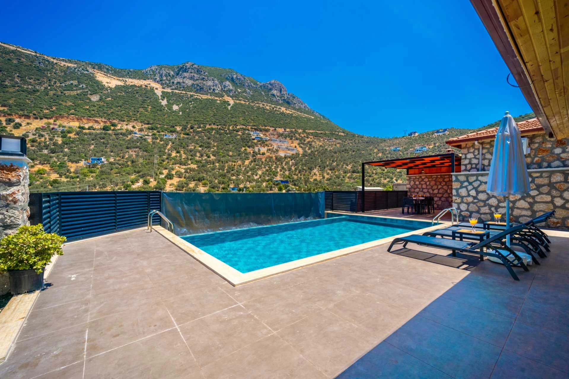 Villa Ali Baba Korunaklı Havuz 45