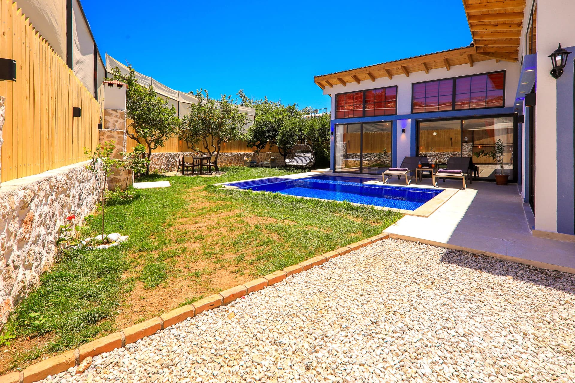 Villa Flower Gökçe Korunaklı Havuz 91