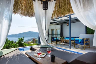 Villa Gold Moon Korunaklı Havuz 12