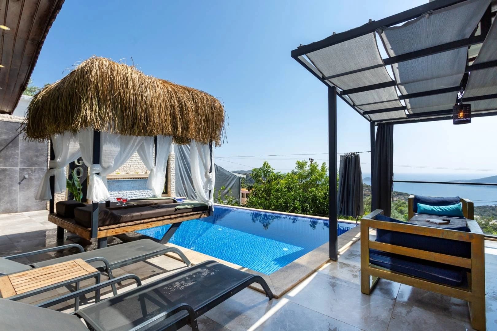 Villa Gold Moon Korunaklı Havuz 46