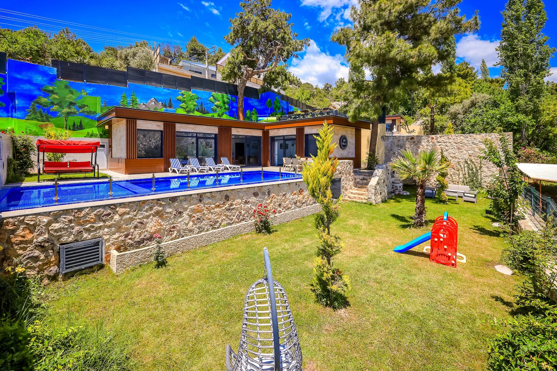 Villa Safari 2 Isıtmalı Havuz 45