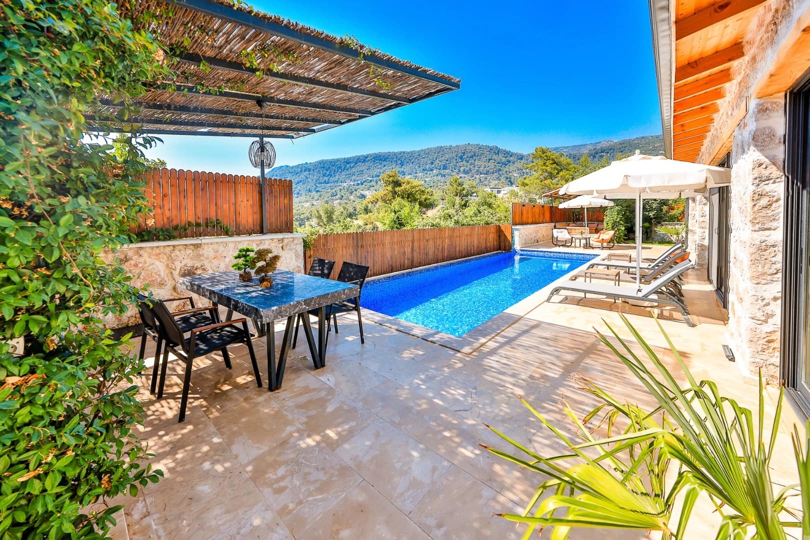 Villa Aqua Stone Korunaklı Havuz 33
